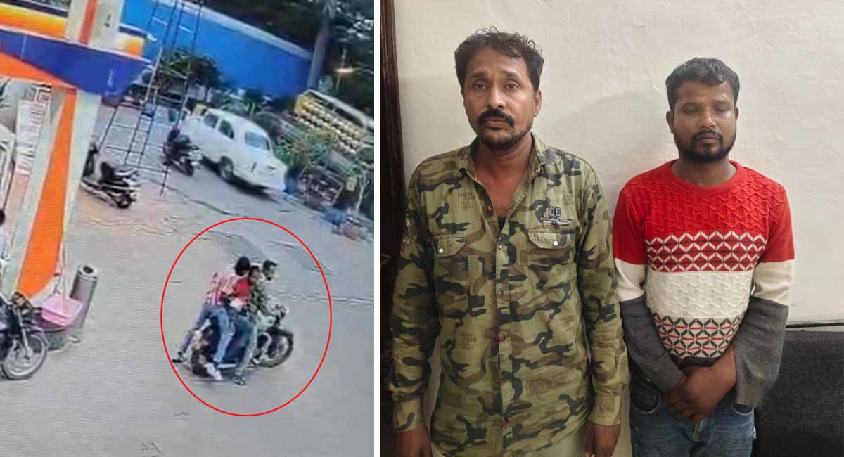 बिना हेलमेट पेट्रोल न देने से भड़का युवक, पेट्रोल पंप पर किया हंगामा, आग लगाने की दी धमकी, दो आरोपी हिरासत में